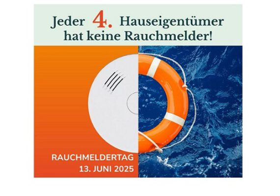 Rauchmeldertag am Freitag, dem 13. Juni 2025